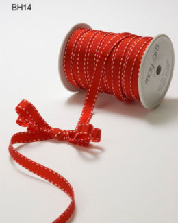 Variation #148668 of 3/8 Inch Grosgrain Stitched Edge Ribbon