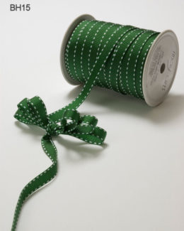 Variation #148669 of 3/8 Inch Grosgrain Stitched Edge Ribbon