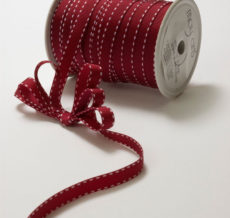 Variation #148673 of 3/8 Inch Grosgrain Stitched Edge Ribbon