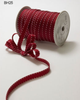 Variation #148673 of 3/8 Inch Grosgrain Stitched Edge Ribbon