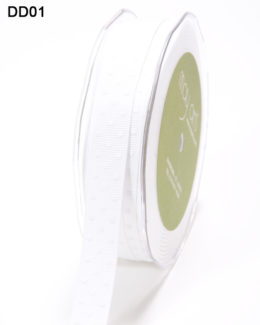 DD-8-01 - 5/8 Inch Grosgrain Dots Ribbon