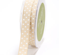 DD-8-02 - 5/8 Inch Grosgrain Dots Ribbon