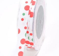 DD-8-45 - 5/8 Inch Grosgrain Dots Ribbon