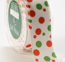 DD-5-45 1.5 Inch Grosgrain Dots Ribbon