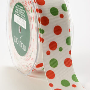 DD-5-45 1.5 Inch Grosgrain Dots Ribbon