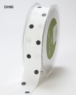 Variation #149597 of 1 Inch Grosgrain Dots Ribbon