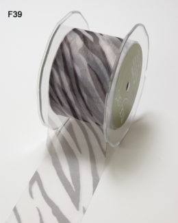 Variation #0 of 2 Inch Sheer Print Ribbon