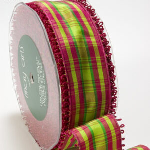 Variation #151480 of 1.5 Inch PLAID/LOOP EDGE/WIRED Ribbon