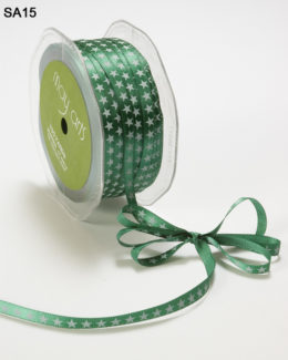 Variation #152533 of 1/4 Inch Satin Ribbon w/ White Stars