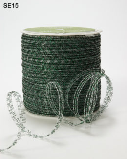 Green Curly Sparkling Ribbon