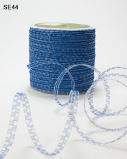 Royal Blue Curly Sparkling Ribbon