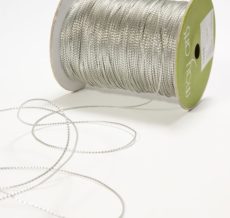 Silver Sheer Iridescent Ribbon