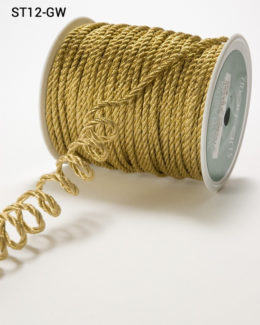 Gold Metallic Cording Ribbon