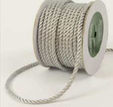 Silver Metallic Cording Ribbon