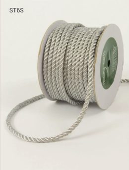 Silver Metallic Cording Ribbon