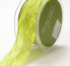 Parrot Green Silky Crush Ribbon