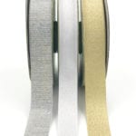 Products woven metallic holographic ribbons