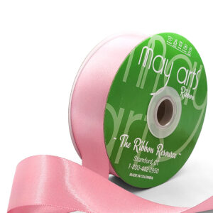 ~1.5 Inch(36MM) Luster Double Faced Satin Ribbon with Woven Edge - HA-15-19L MAUVE LUSTER