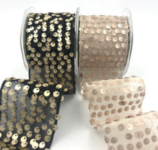 Gold Sequin Ribbon (Z4198)