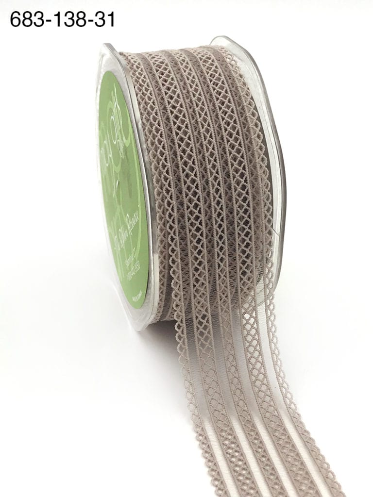 Lace Elastic Ribbon - 1 3/8