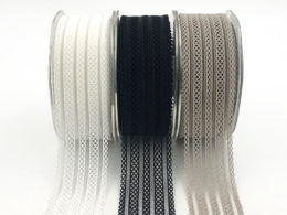 1 3/8" batiste lace elastic ribbons