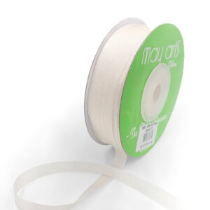 100% Hand-Dyed 1/4 Inch Silk Ribbon with Woven Edge - SK-4-72 MOTHER OF PEARL