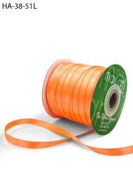 Orange Balloon Ribbon, Thin Orange Ribbon