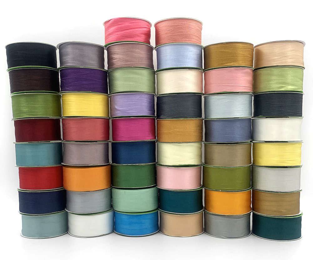 Hand Dyed Silk Ribbon - 2 Wide Online Ribbon - May Arts Ribbon