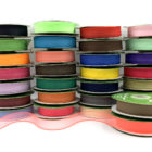 Products fillament edge organza ribbon