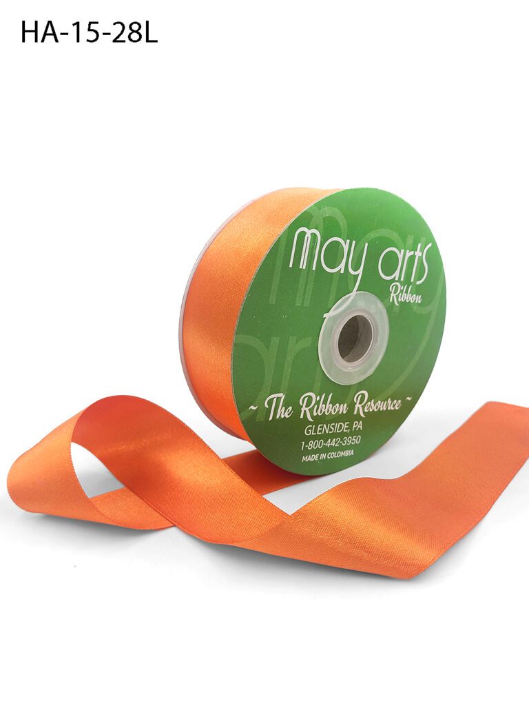 Luster Double Faced Satin Ribbon - May Arts Wholesale Ribbon