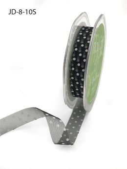 black and white swiss dots polka dot organza ribbon