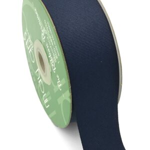dark navy blue grosgrain ribbon