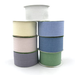 crinkle chiffon wedding ribbons