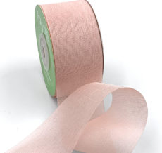 light pink iridescent organza ribbon