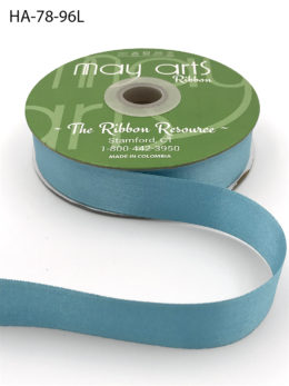 turquoise double faced satin ribbon