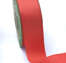 1.5 Inch Light-Weight Flat Grosgrain Ribbon with Woven Edge - GN-15-13 CORAL