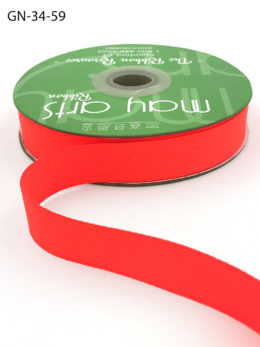 neon coral grosgrain ribbon