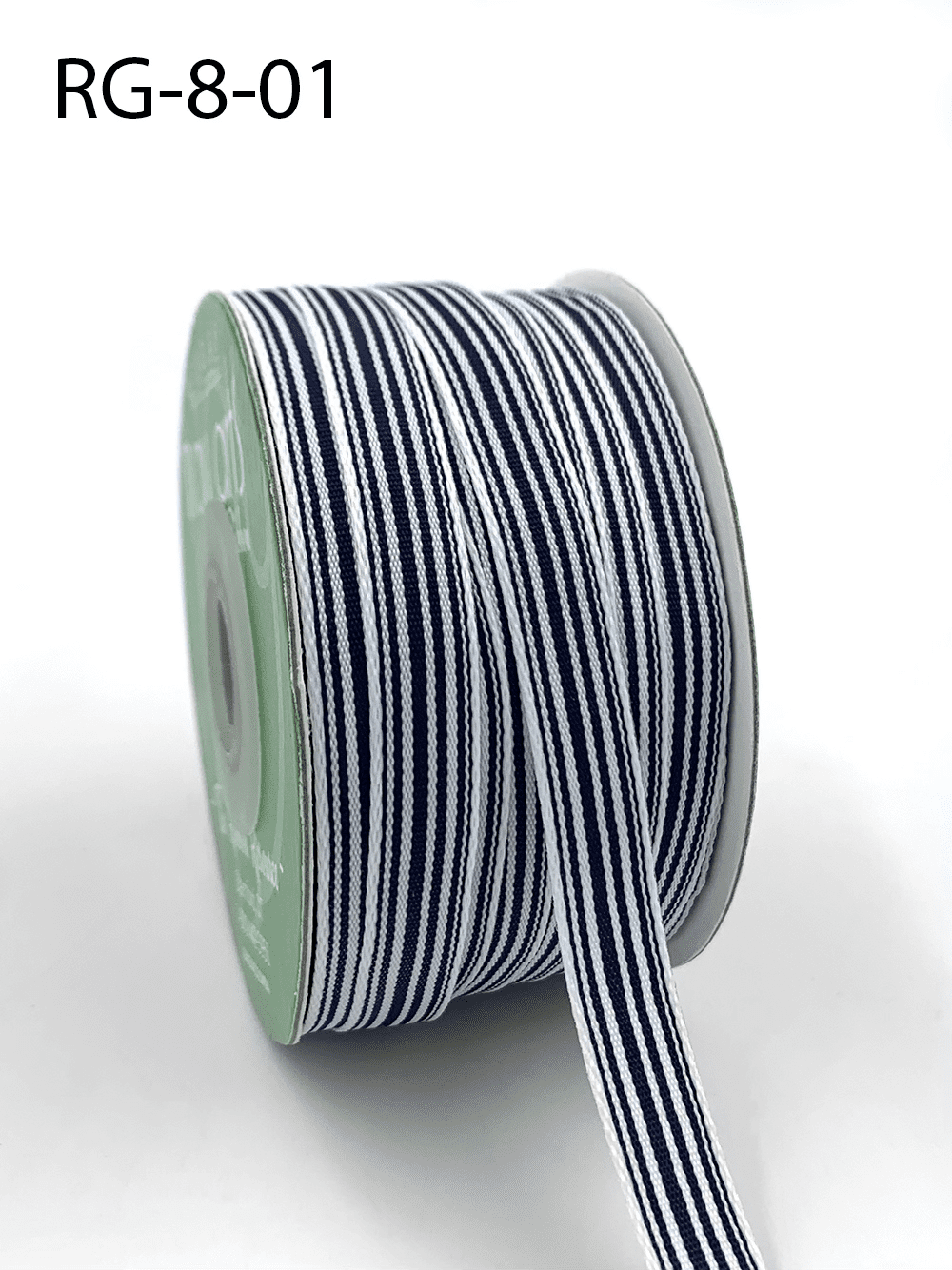 ~3/8 Inch Light-Weight Flat Grosgrain Ribbon with Woven Edge - May Arts  Ribbon