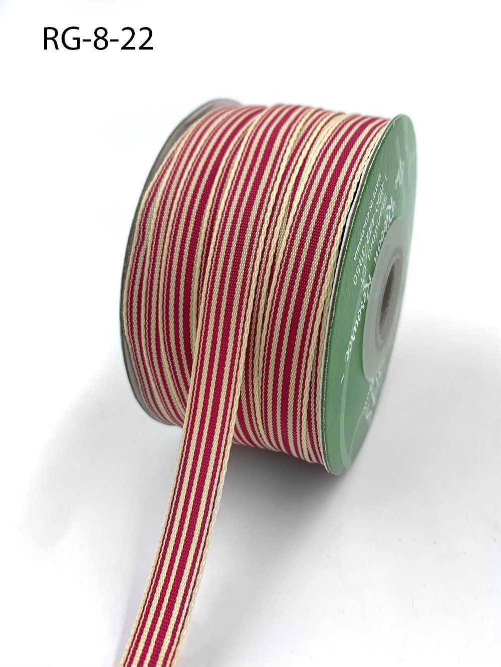 Tri-Stripe Grosgrain Ribbon, 3/8 inch - Cheeptrims