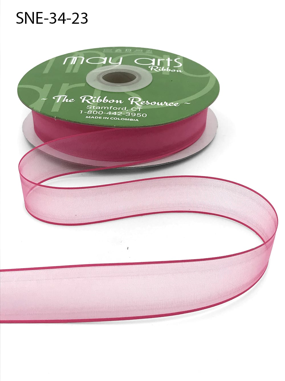 Narrow Satin Center Sheer Ribbon, Holiday Ribbons, Wholesale Ribbon  Manufacturer