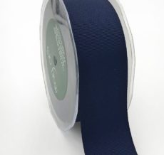 1.5 Inch Heavy-Weight (higher thread count) Classic Grosgrain Ribbon with Woven Edge - SX-15-03 Navy