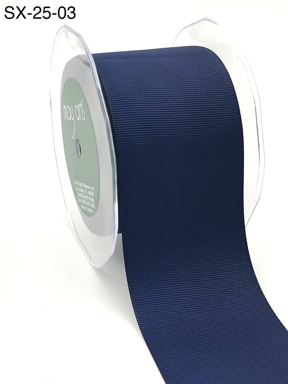 Luxe Grosgrain Ribbon - 2.5 Wide Online Ribbon - May Arts Ribbon