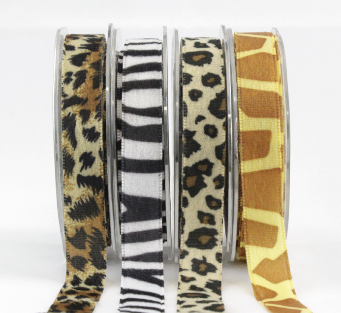 animal print ribbon