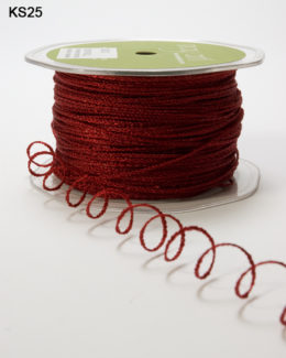 1 Millimeter Wired Colored String Cord Ribbon