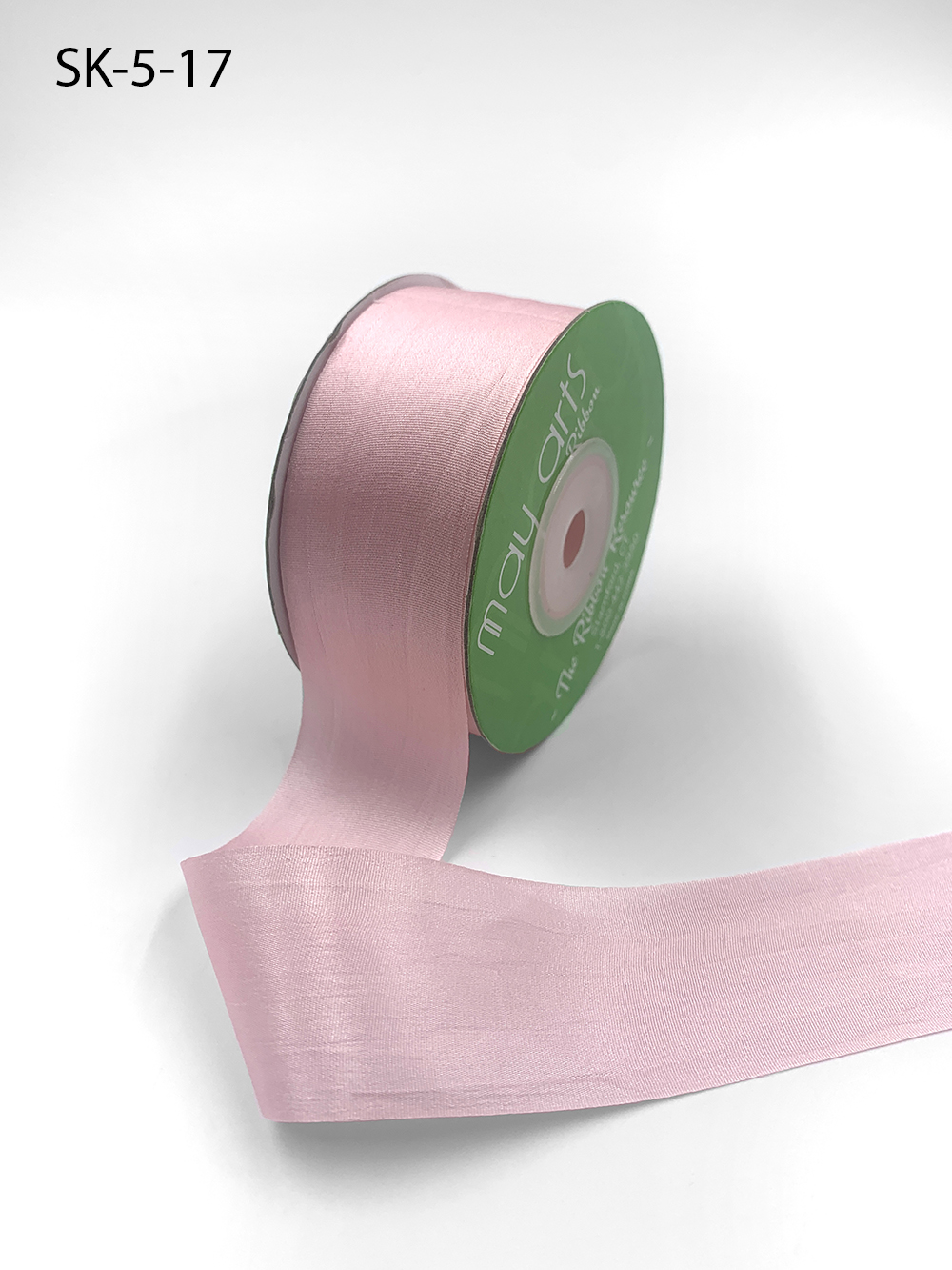 Hand-Dyed Silk Ribbon, 20mm Wide, Pink/Grey Blend (32-36 Inch Strand) —  Beadaholique