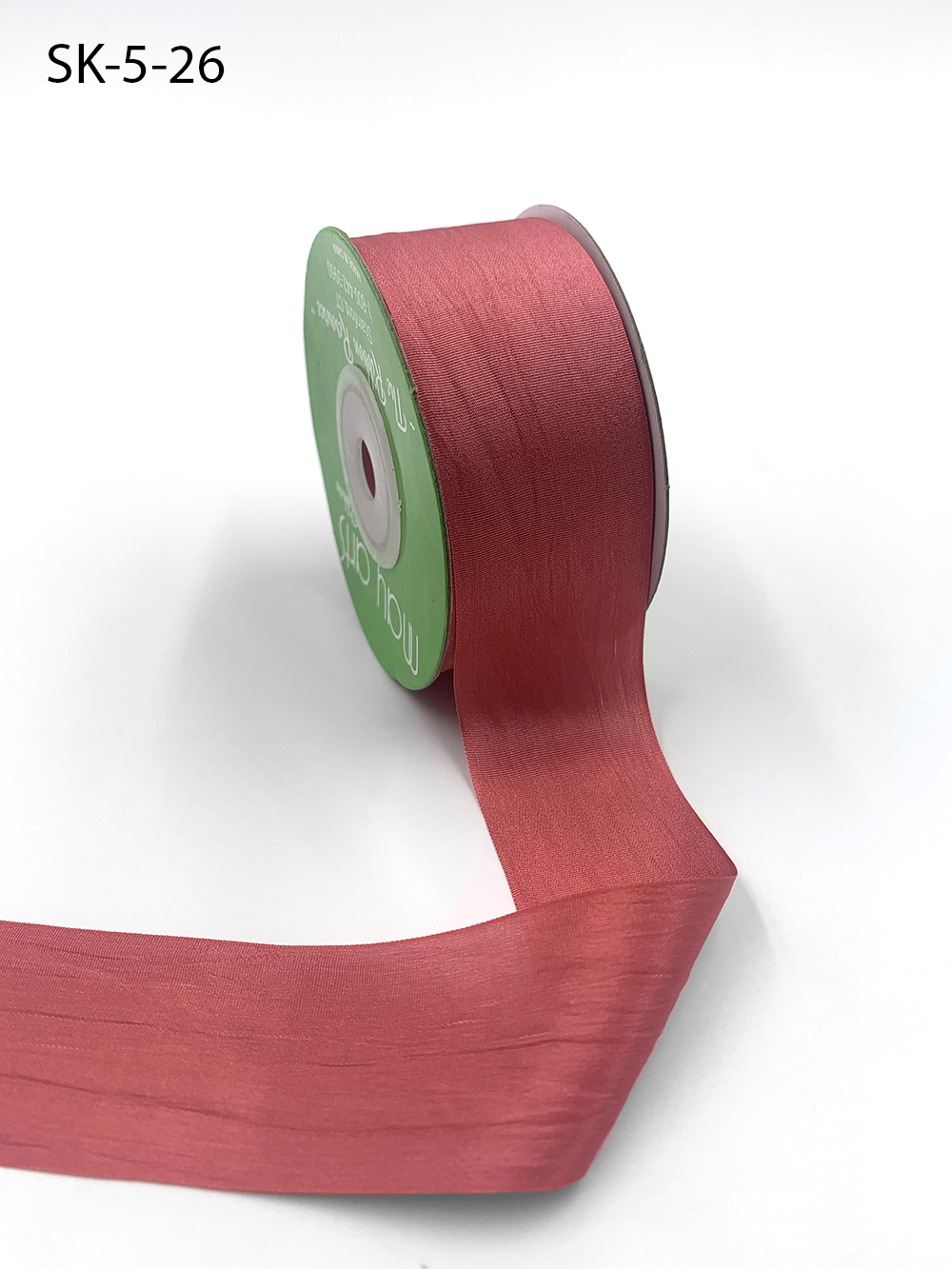  1/2 (12mm) Hand Dyed Silk Ribbon bias Cut 5 Yard