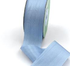 Cerulean Hand-Dyed 100% Silk Ribbon