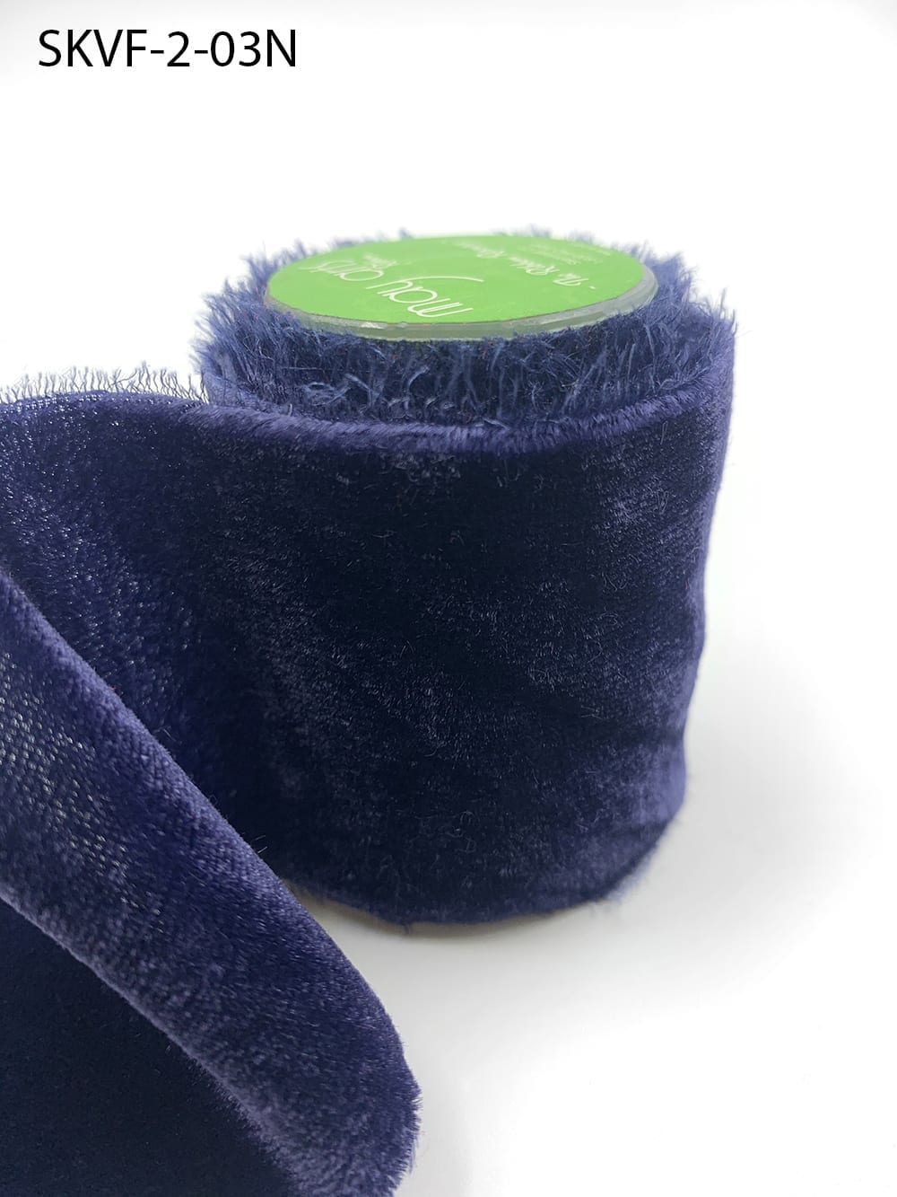 Velvet Silk Ribbons with Frayed Edges – Ribbons and Spools