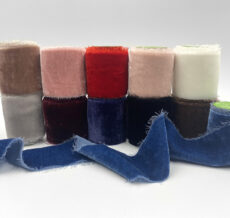 Classic Velvet Ribbon - 3/8 Online Ribbon - May Arts Ribbon