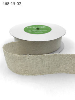 Linen Cotton Ribbon - 1.5 Online Ribbon - May Arts Ribbon